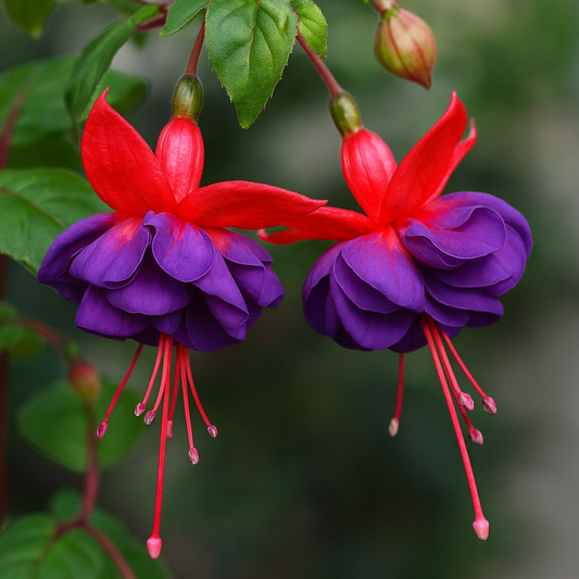 Fuchsia ‘Dark Eyes’ – Trailing Double Fuchsia
