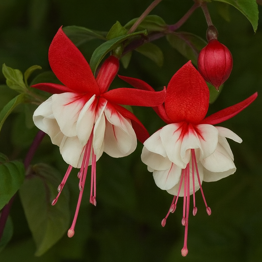 Fuchsia ‘Swingtime’ – Trailing Double Fuchsia